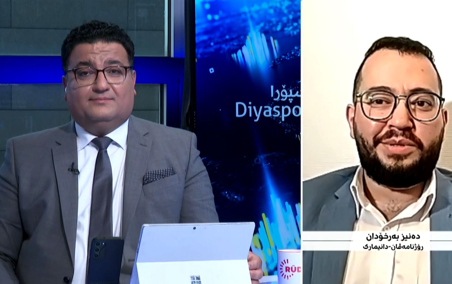 Hêmin Ebdullah û Denîz Berxwedan\ Wêne û vîdeo:Rûdaw