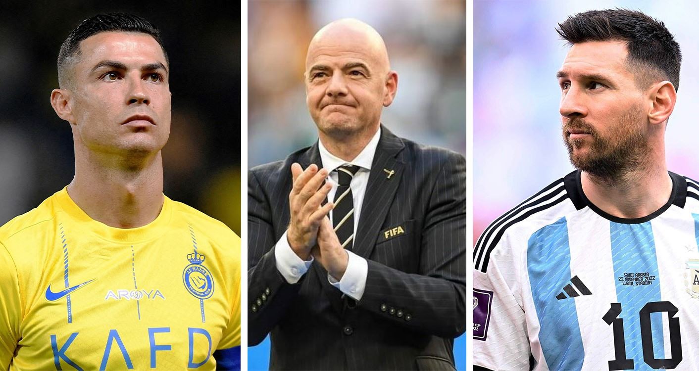 مێسی، ئینفانتینۆ و رۆناڵدۆ