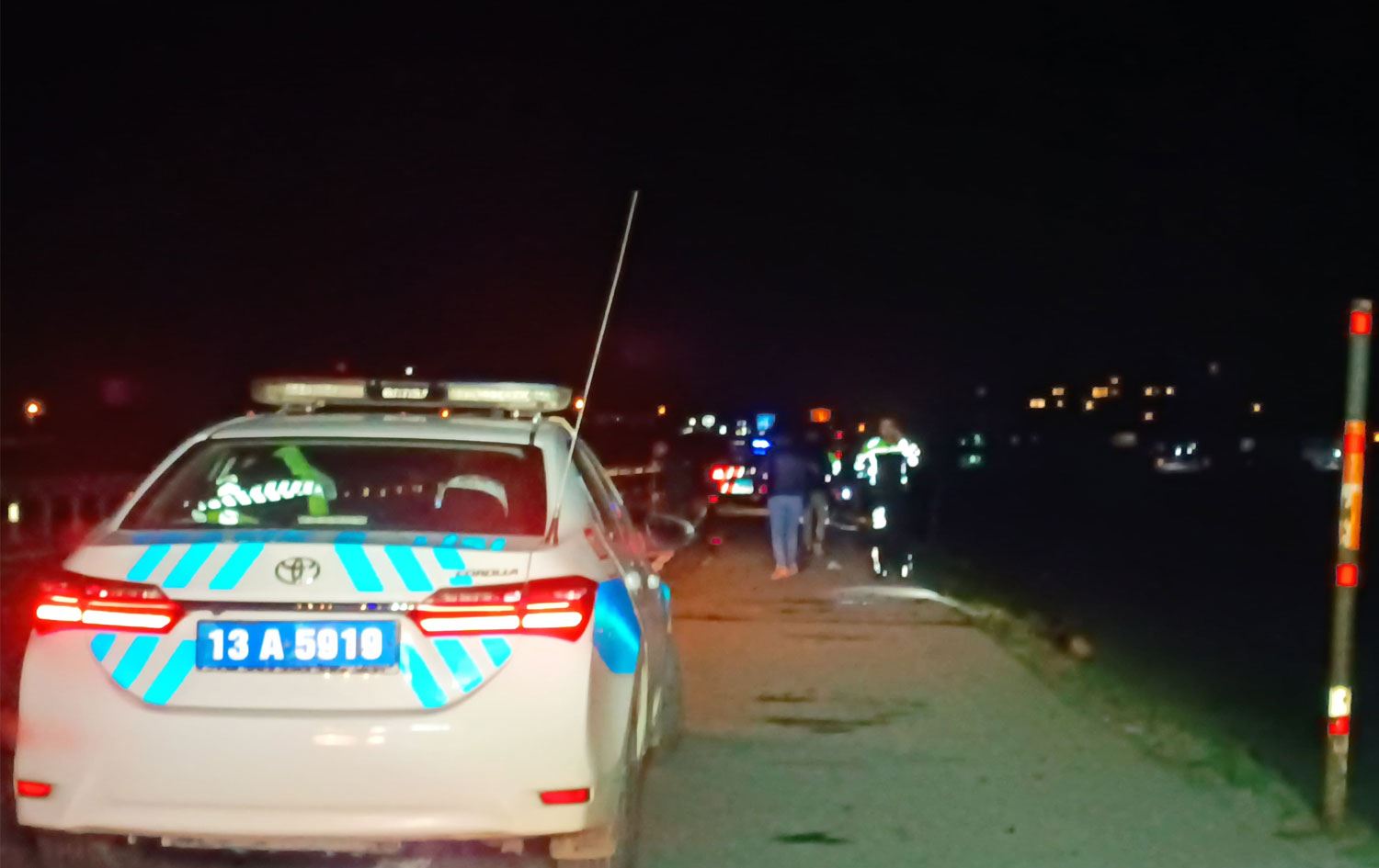 Polîs çûn cihê bûyerê / Wêne: AA