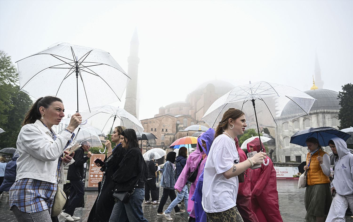 İstanbul'da yağış Foto: AA
