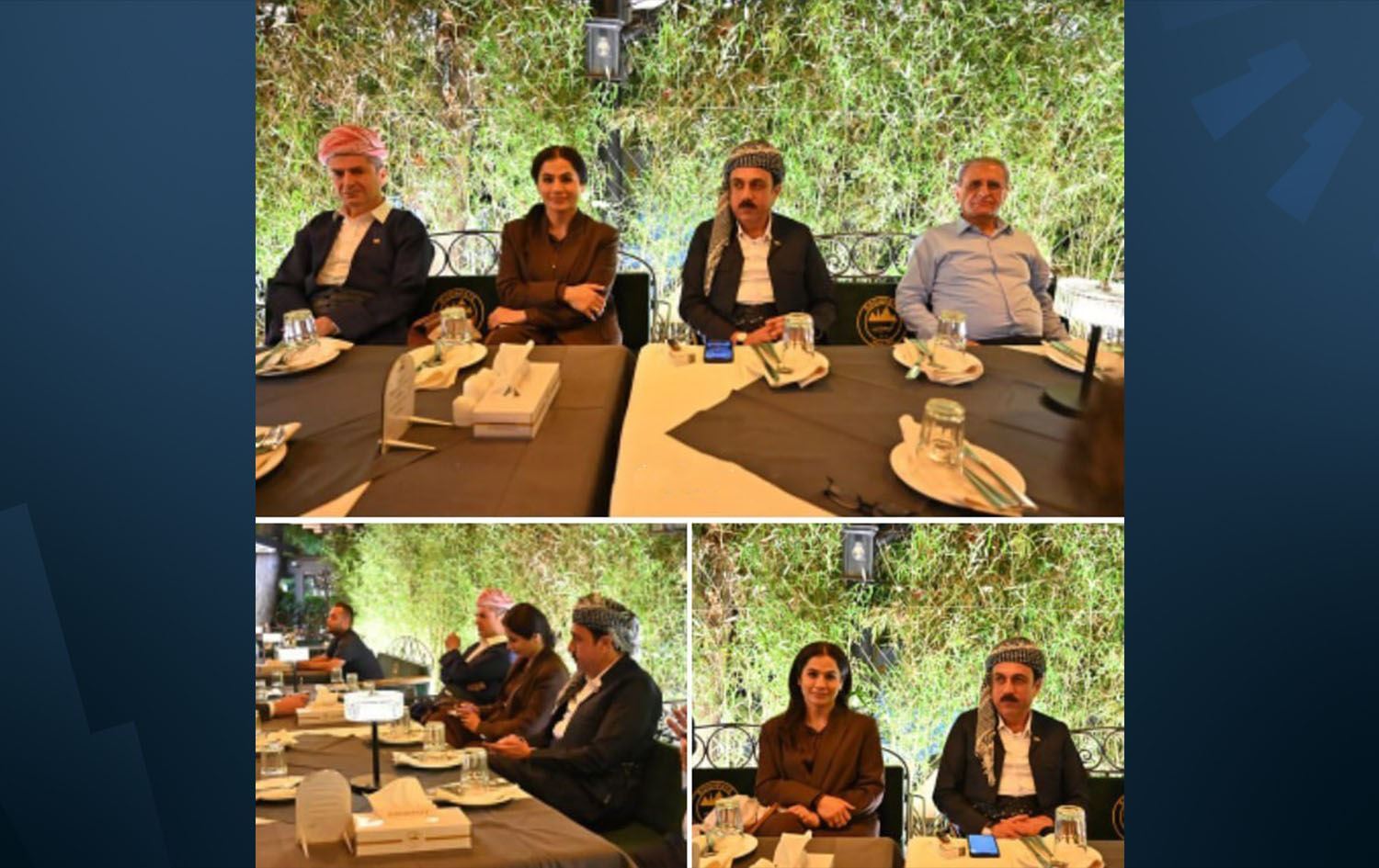 İran medyası Halepçe Valisi Nuxşe Nasih’in Tahran gezisini hedef aldı. / Foto: Rûdaw