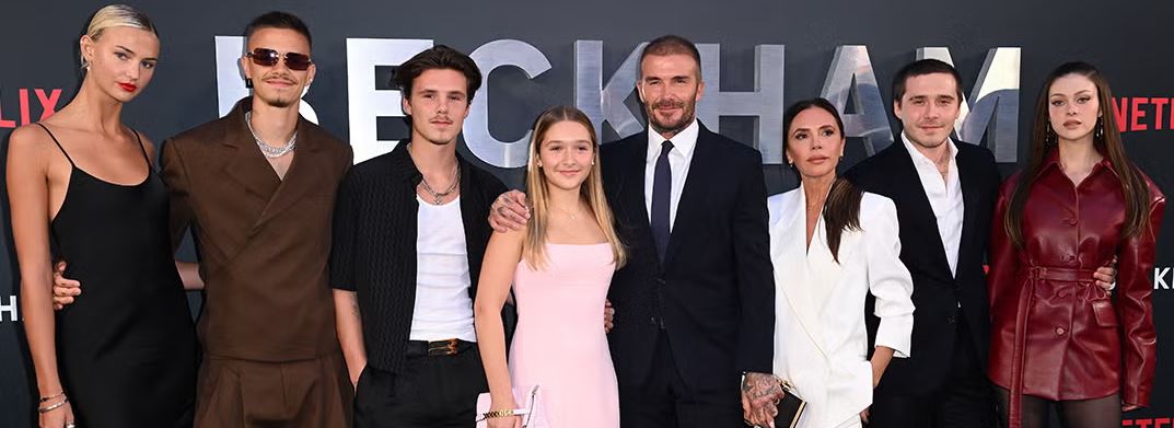 بێکهام و خێزانەکەی