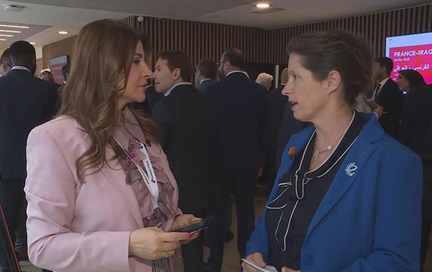 Rûdaw'a konuşan Fransa Ulusal Dış Ticaret Danışmanlığı Komitesi Başkanı Sophie Sidos