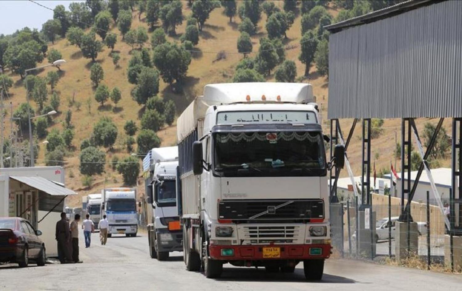 هەناردەی دەروازەی سنووریی مێهران لە 2 مانگدا گەیشتە زیاتر لە 206 ملیۆن دۆلار
