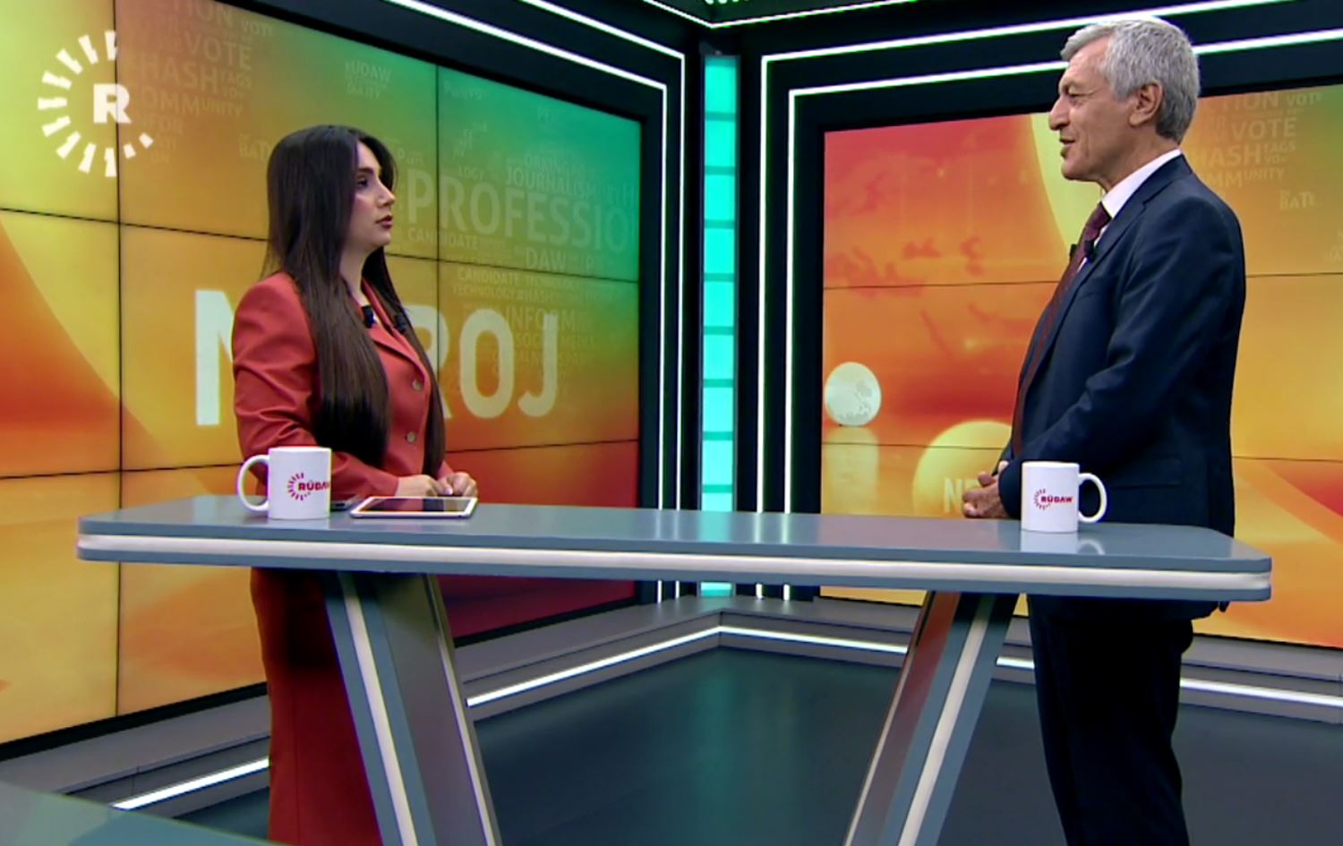 Nalîn Hesen û Bayram Bozyel \ Wêne û Vîdeo: Rûdaw