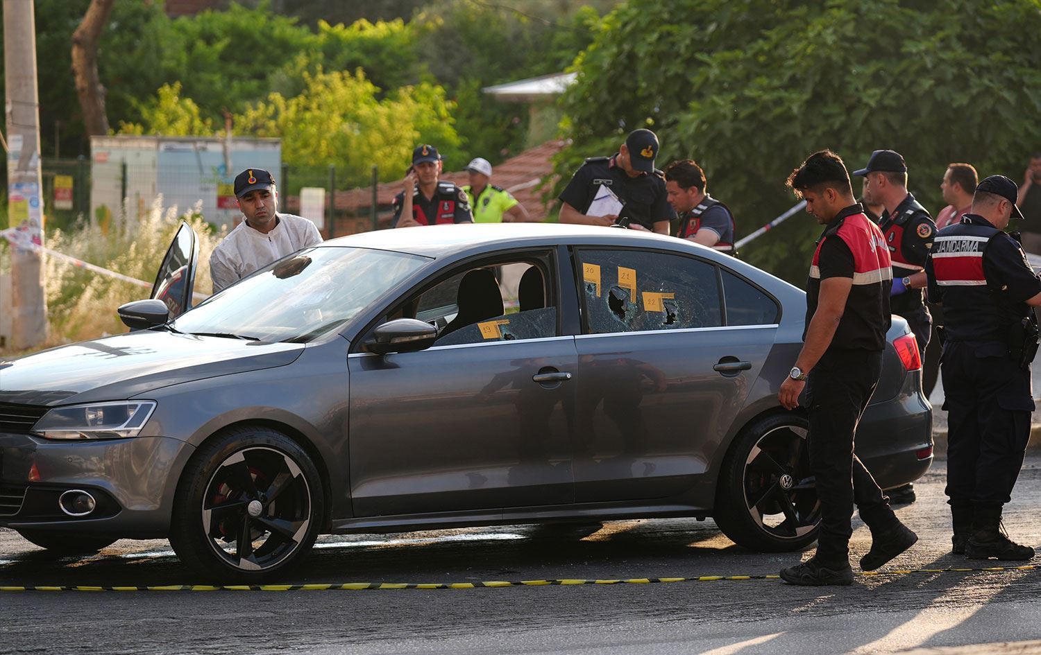 Dîmenê piştî êrişê\ Wêne: AA