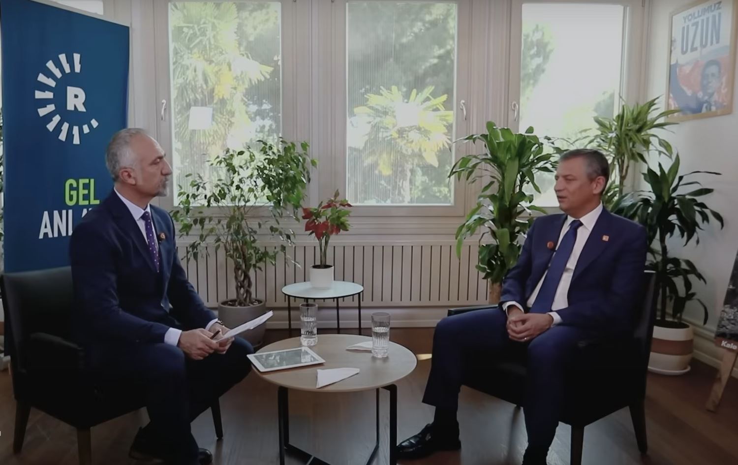 Ozgur Ozel bû mêvanê Rûdawê / Wêne: Ji ber dîmenan, Rûdaw