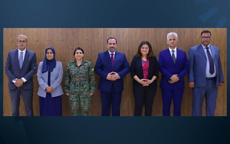 Rojava heyeti Şam'da | Rudaw.net