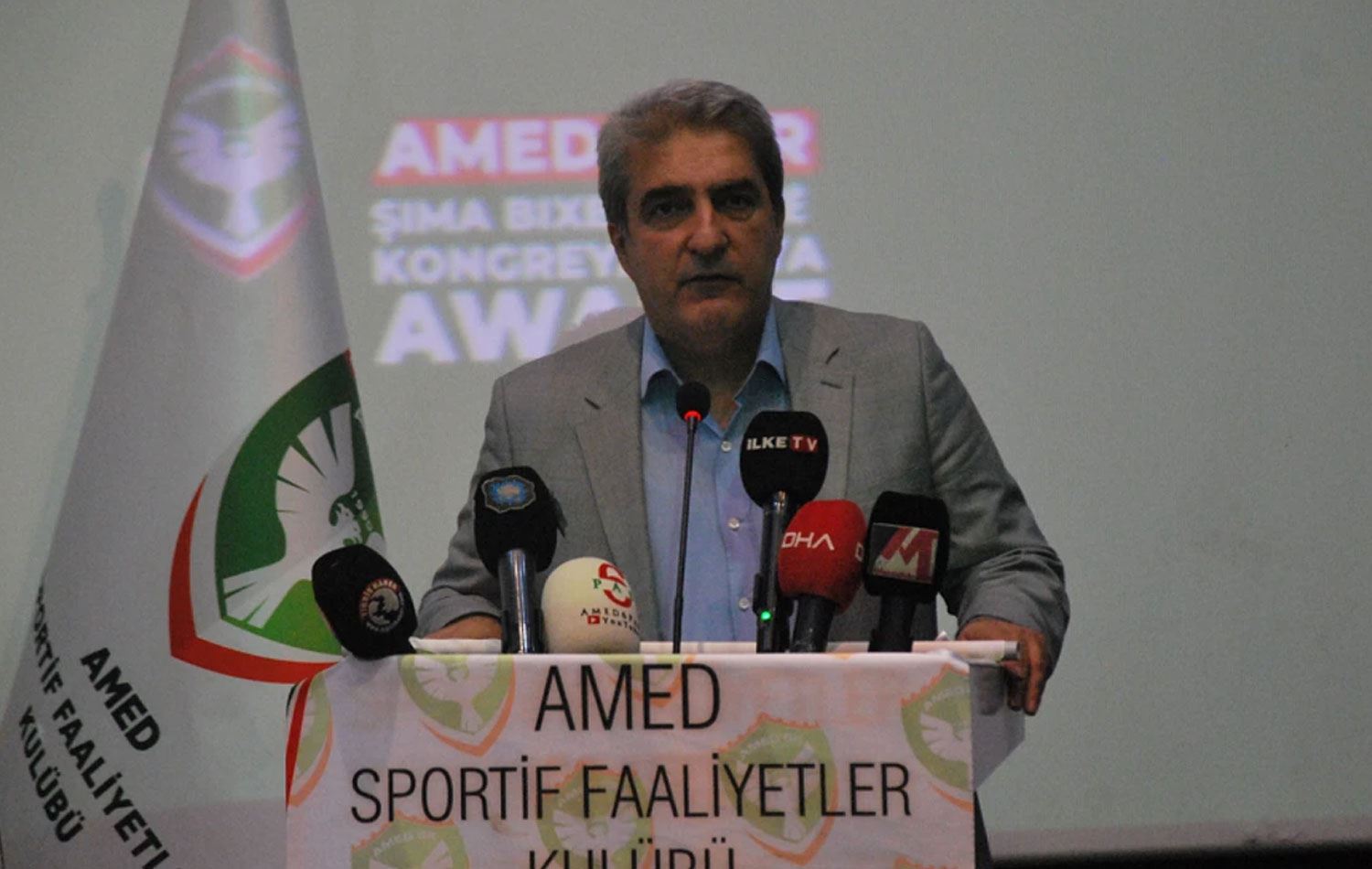 Yeniden Amedspor Kulüp Başkanı Burç Baysal / Foto: Sosyal medya