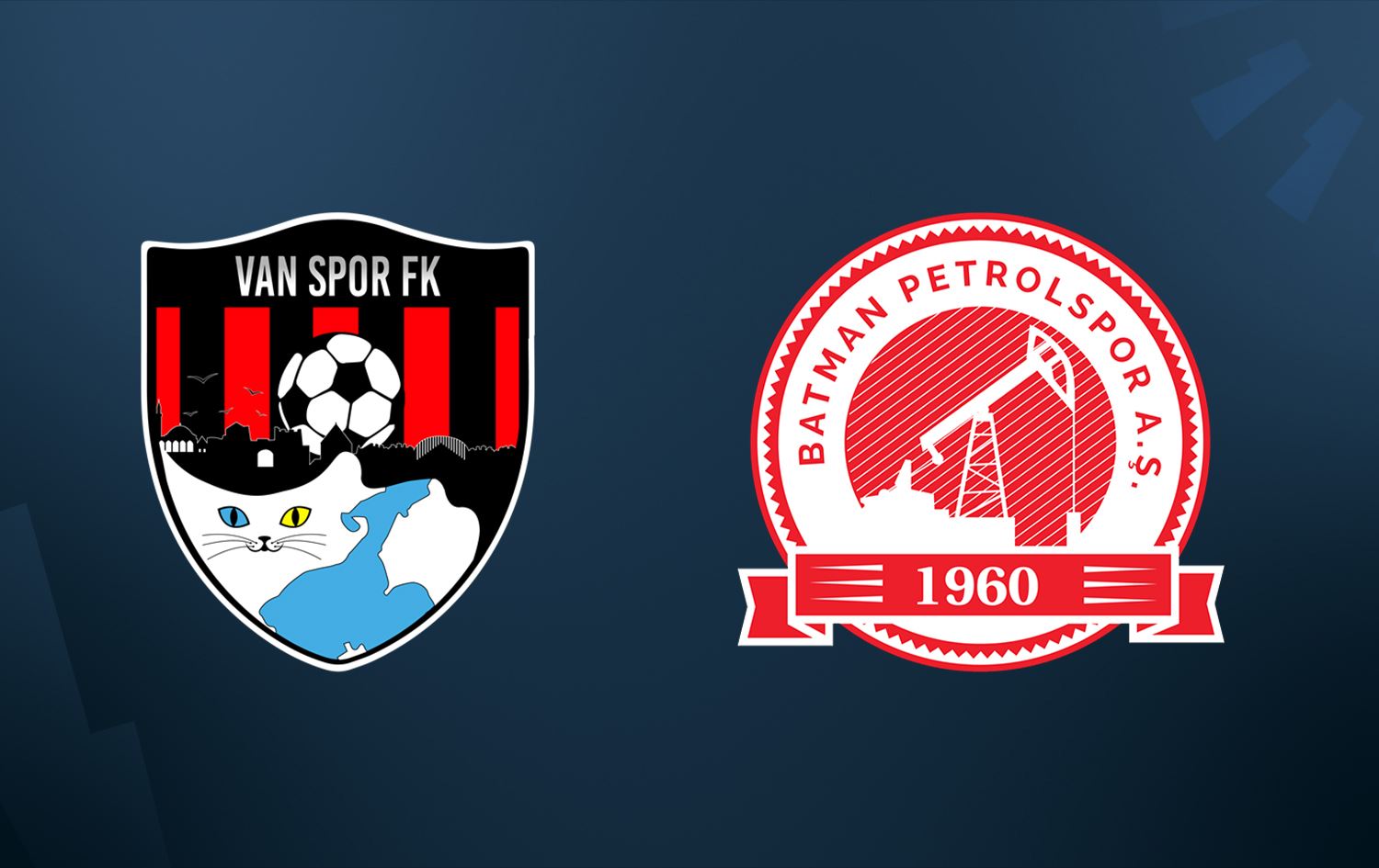 Logoyên Vanspor û Batman Petrolsporê /Wêne: Rûdaw Grafîk