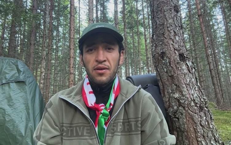 Sivan Azad Xelîl, Norveç'te 2222 kilometrelik bir yürüyüş yapacak. 