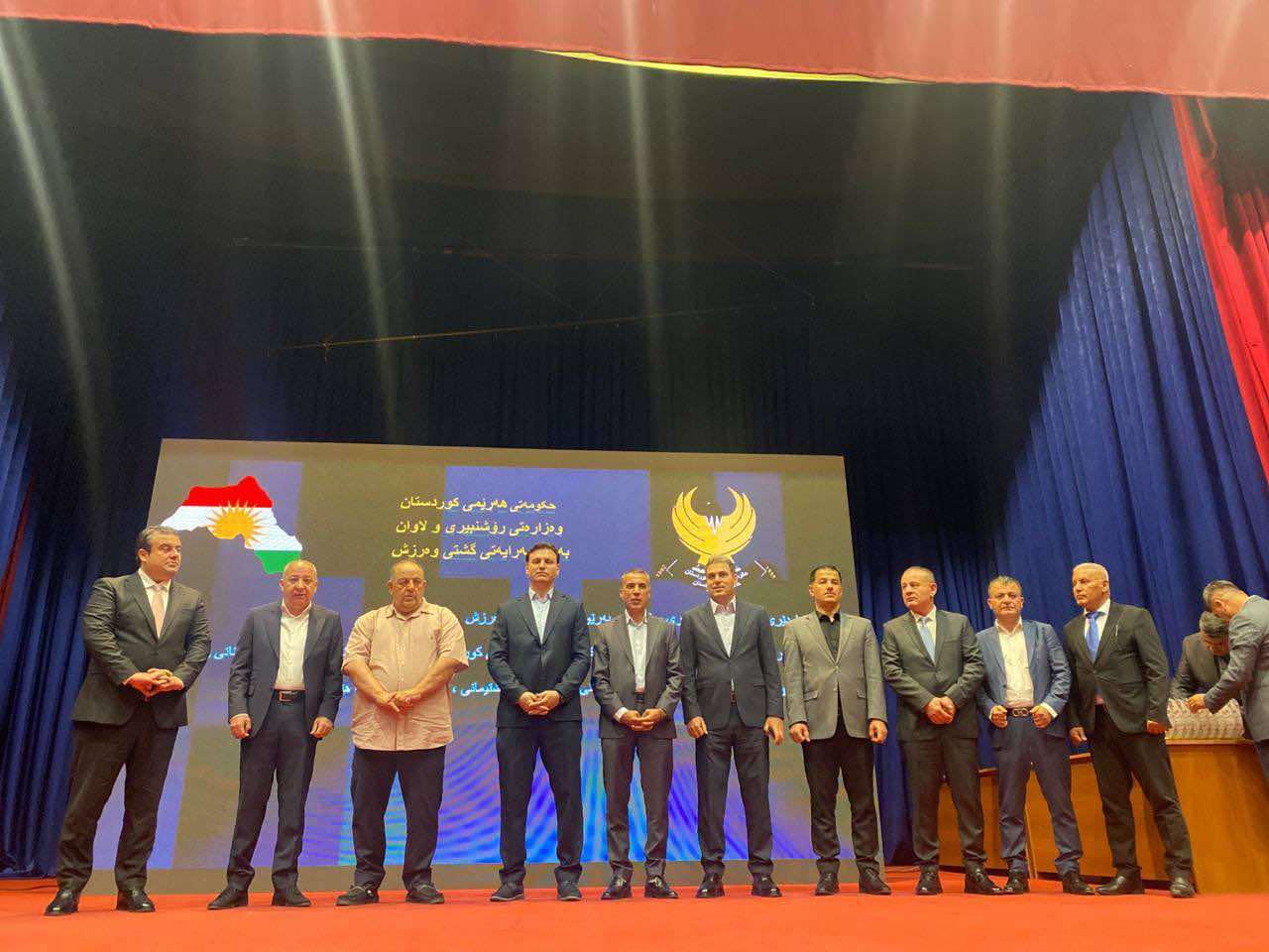 ڤیدیۆ؛ سەڵاحەدین سیامەند بووە سەرۆکی یەکێتیی تۆپی پێی کوردستان و بەڵێنی هەیە