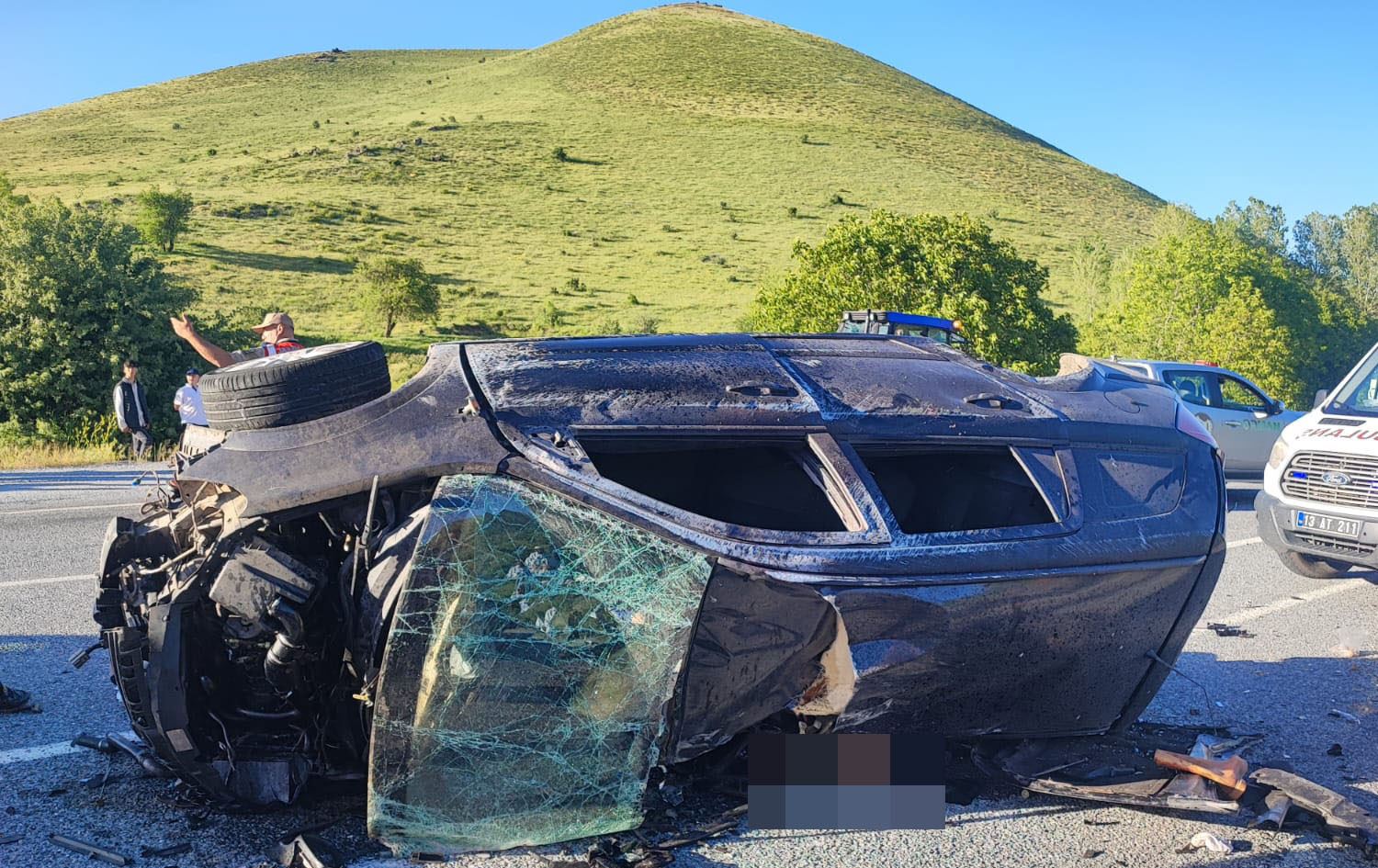 Dîmenê otomobîlê\ Wêne: AA