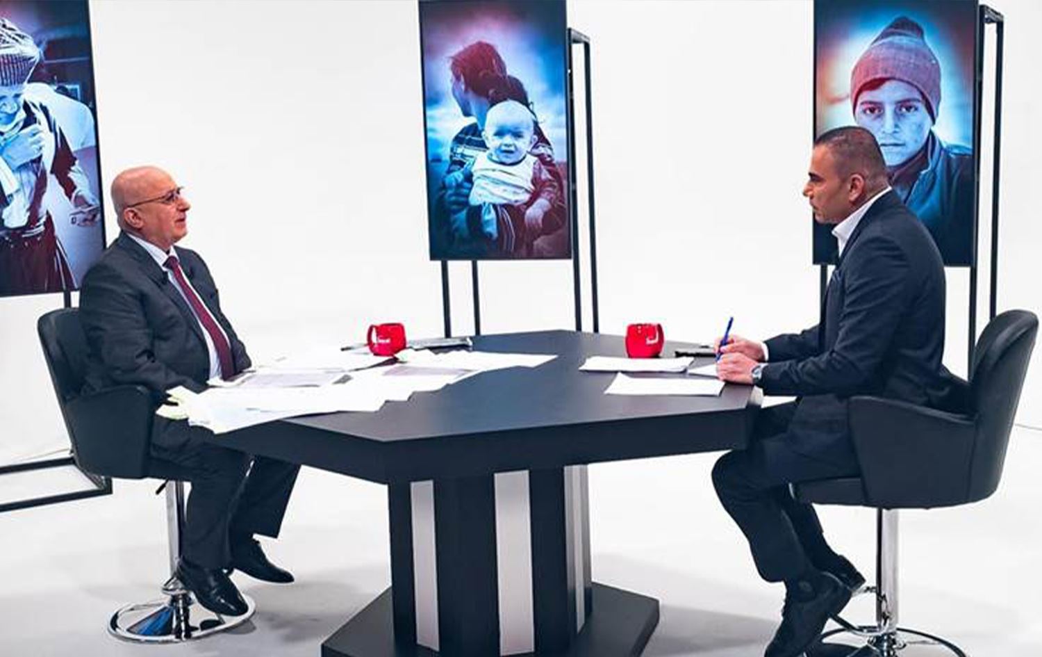 “Le Gel Renj” programına katılan Kürdistan Bölgesi Maliye ve Ekonomi Bakanı Awat Şeyh Cenab