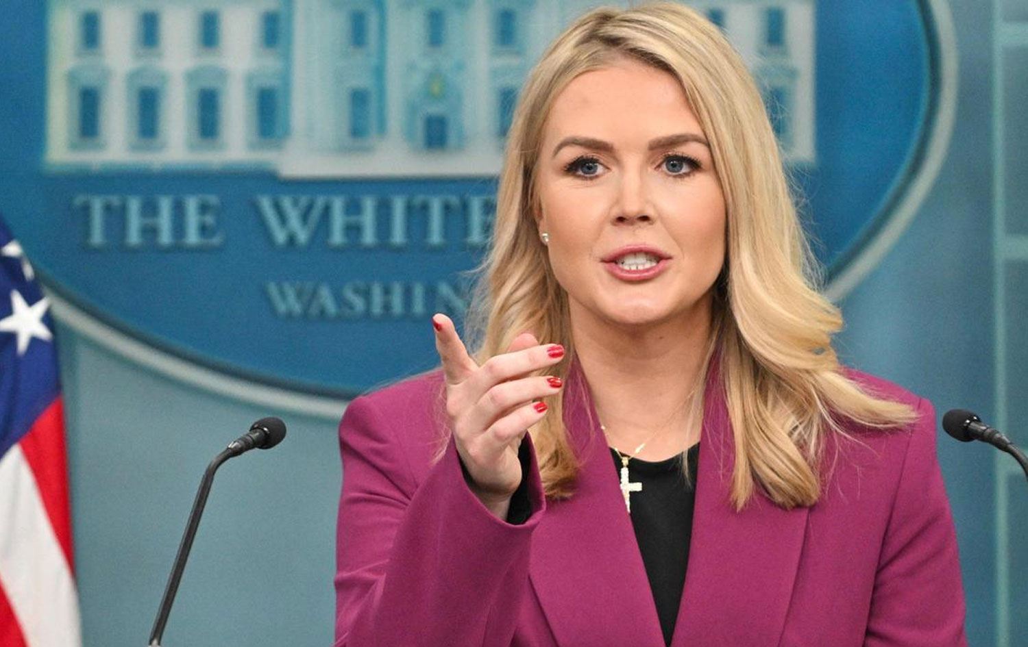 Beyaz Saray sözcüsü Karoline Leavitt