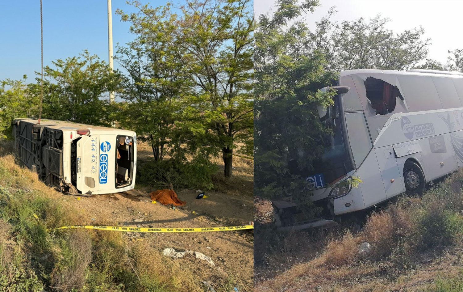 Otobuseke veguhastina rêwiyan qulibî / Wêne: AA