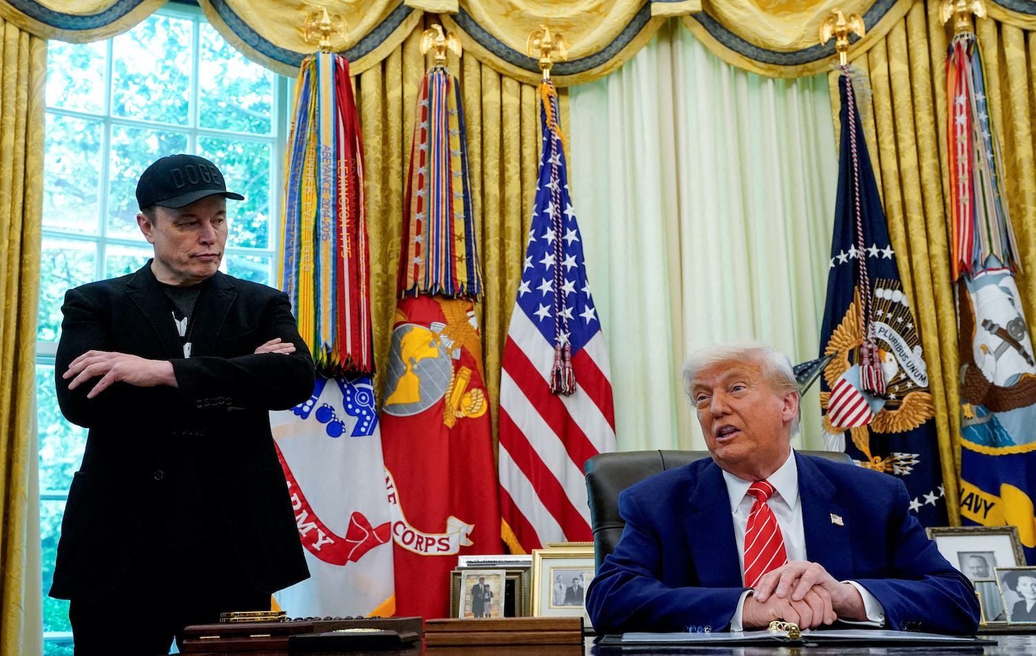 İş insanı Elon Musk ve ABD Başkanı Donald Trump / Fotoğraf: Reuters