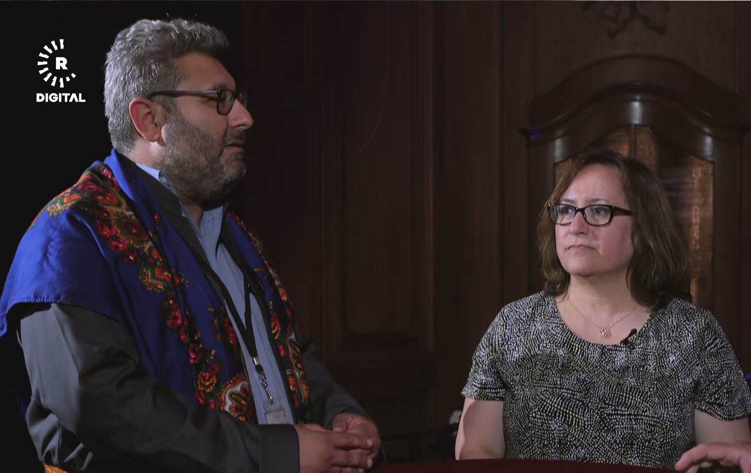 Festival Sorumlusu Maksim İsa ve Yekmal Akademi Genel Müdürü Günay Darıcı