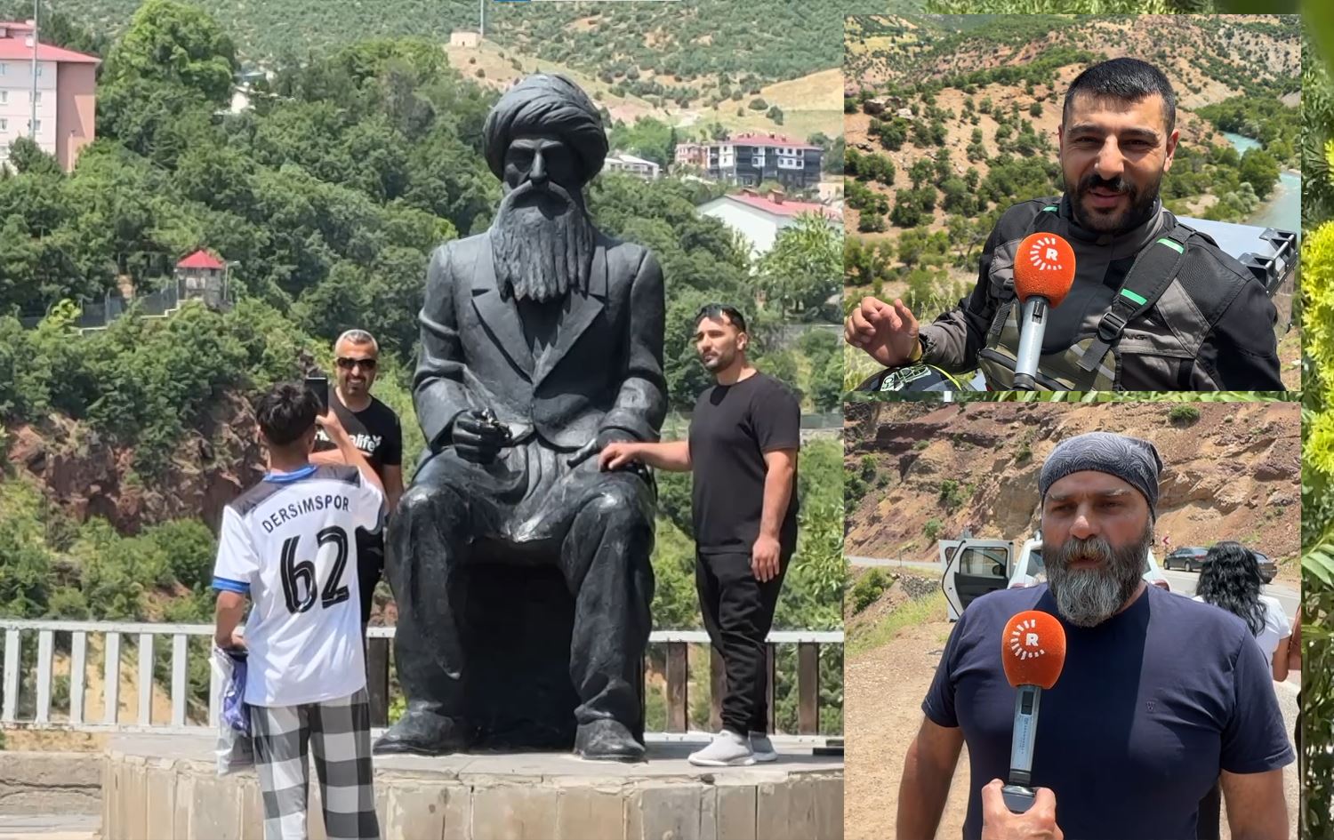 Dêrsim bi bedewiya xwe bûye rawestgeha geştyarên cejnê: ‘Vegerin cih û warên xwe’