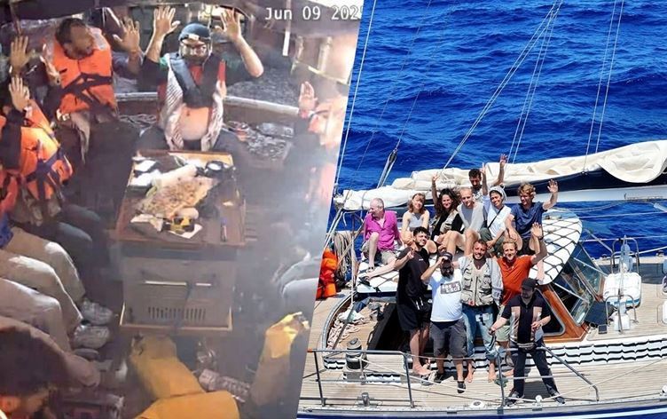 DEM Parti Eş Başkanlarından 'Madleen gemisi'... | Rudaw.net