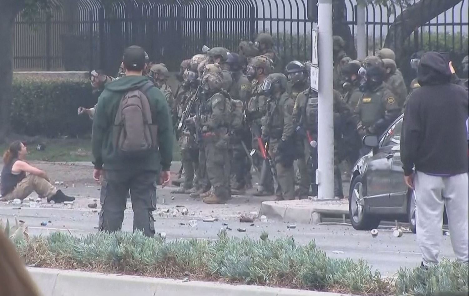 Xwenîşandanên ji bo piştevaniya penaxwazan / Wêne: Ji dîmenan hatiye girtin