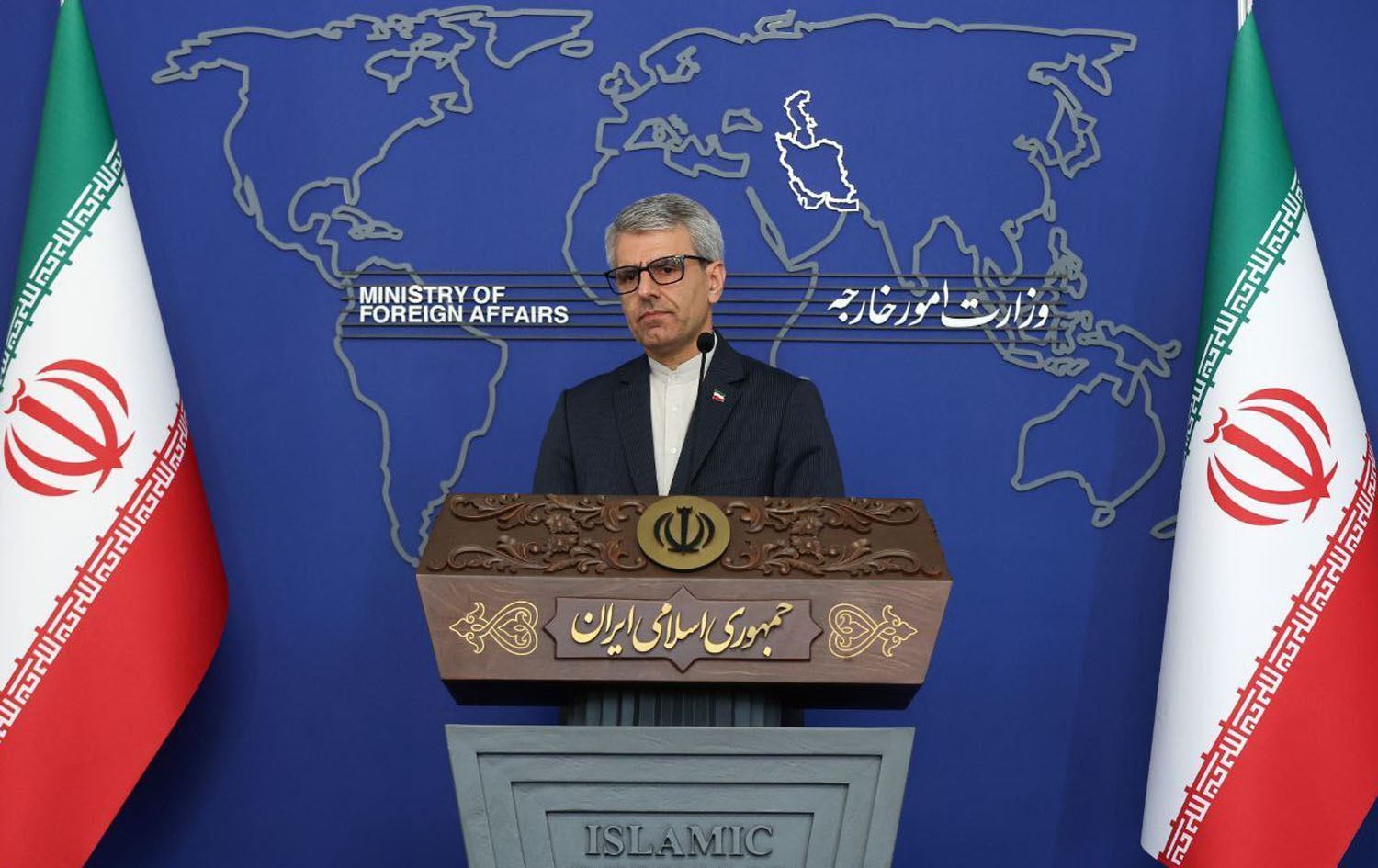 İran Dışişleri Bakanlığı Sözcüsü İsmail Bekayi. / Foto: İran Dışişleri Bakanlığı