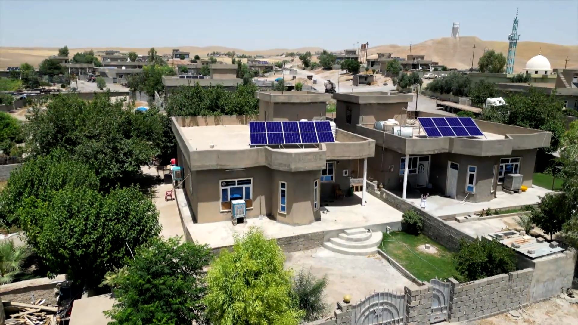 Duhok village goes completely off the grid