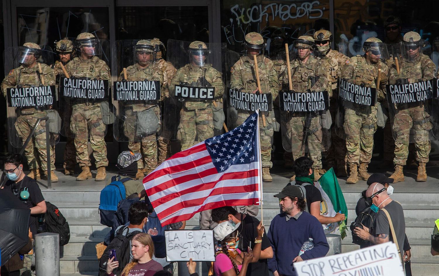 Hêzên ewlehiyê tedbîran distînin / Wêne: Apu GOMES / AFP