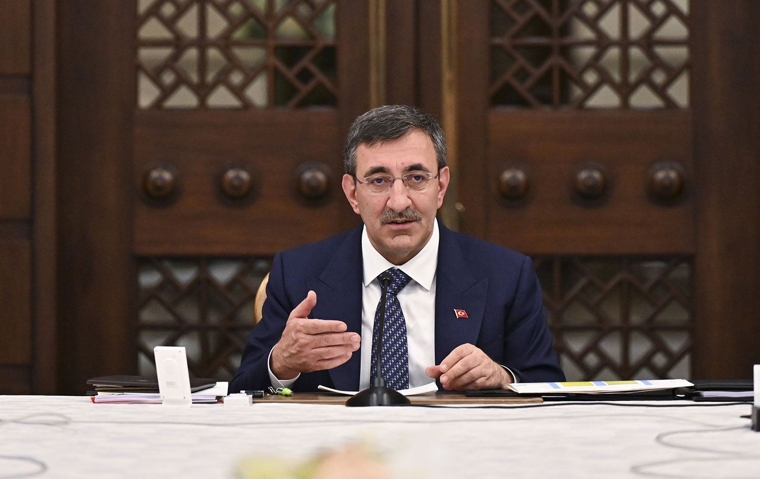 Türkiye Cumhurbaşkanı Yardımcısı Cevdet Yılmaz / Foto: AA