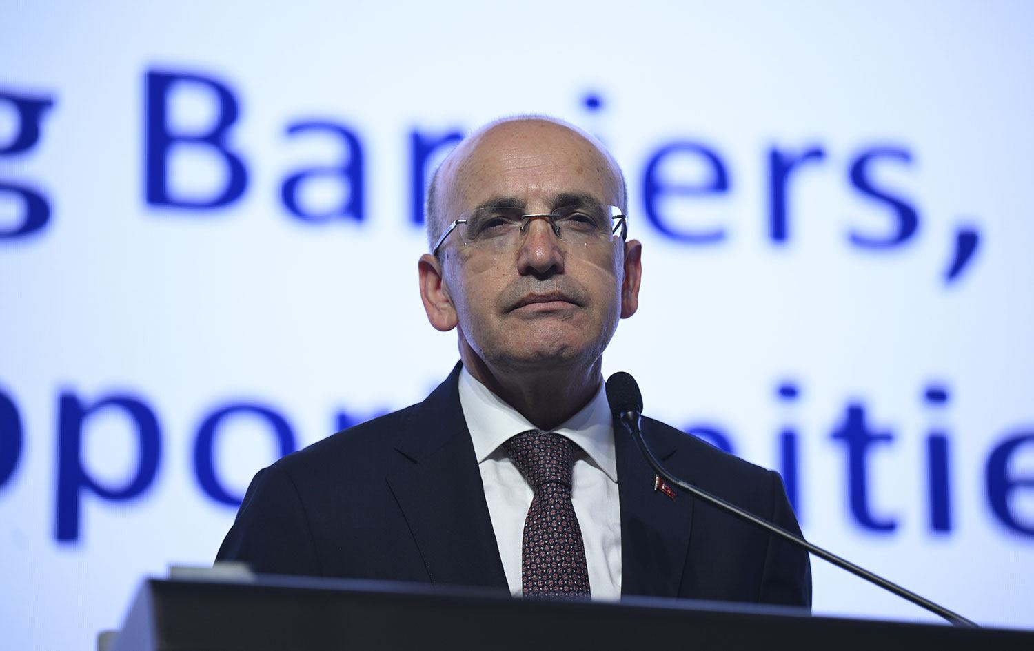 Türkiye Hazine ve Maliye Bakanı Mehmet Şimşek / AA