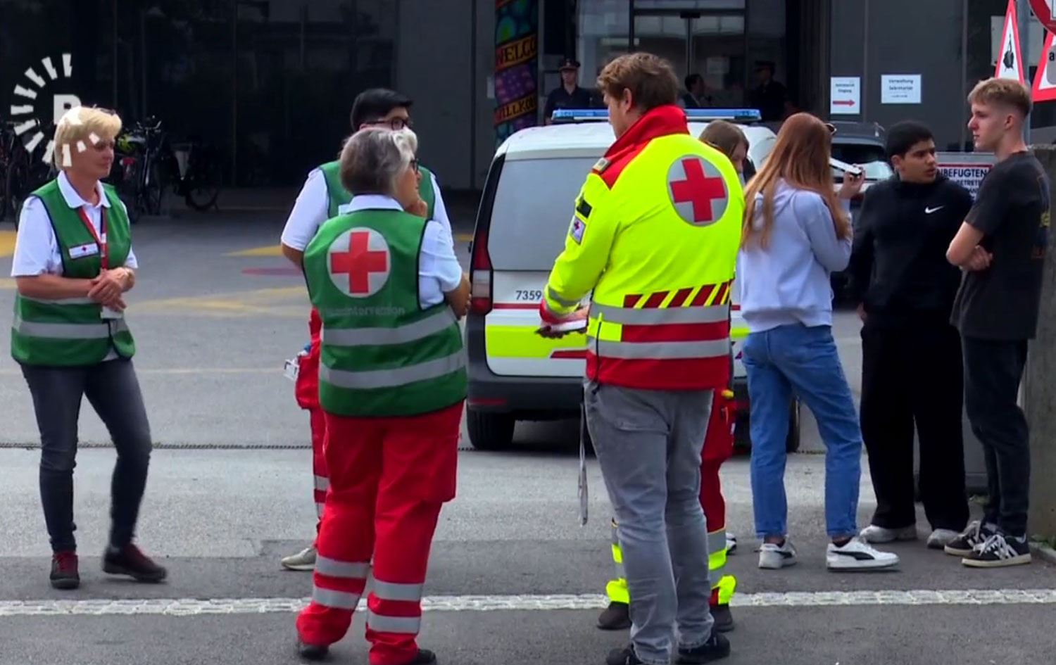 Olay yeri. / Video alıntısı / Rûdaw