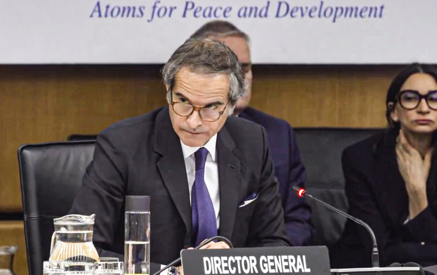 IAEA Director-General Rafael Grossi speaking at an event on June 13, 2025. Photo: screengrab/Rafael Grossi/X