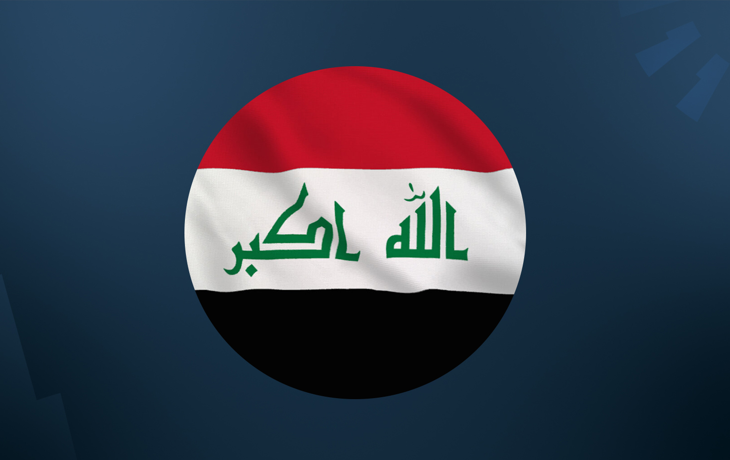 Iraqi flag. Graphic: Rudaw 