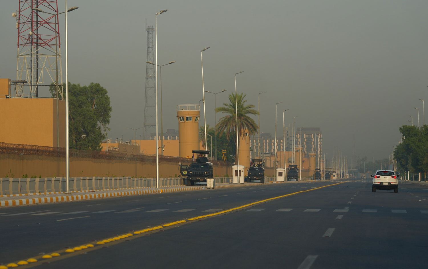 Avahiya  Balyozxaneya Amerîkayê ya Bexdayê / Wêne: AA