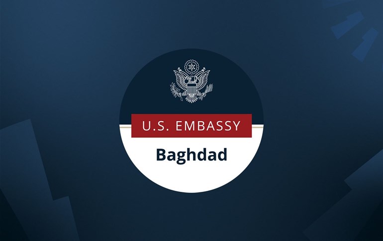 US Embassy in Iraq logo. Graphic: Rudaw