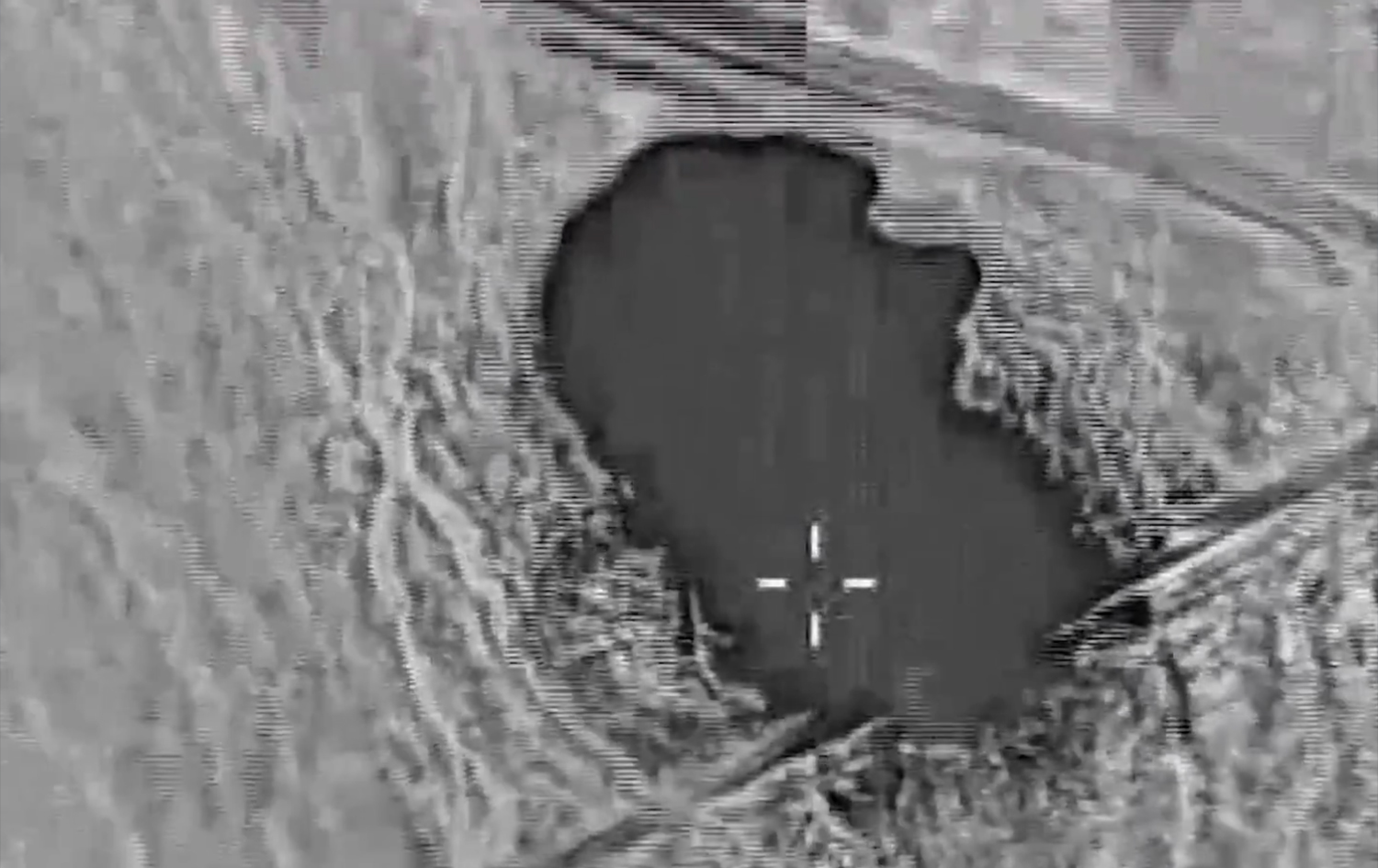 Screengrab from an IDF video shows the Israeli air force striking targets in Iran. Photo: IDF