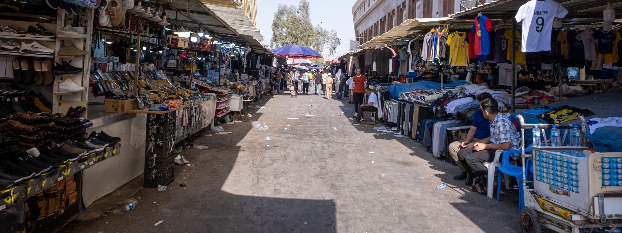 FOTO – Maaş kesintisi ve İran-İsrail çatışması Erbil’de çarşıyı etkilendi