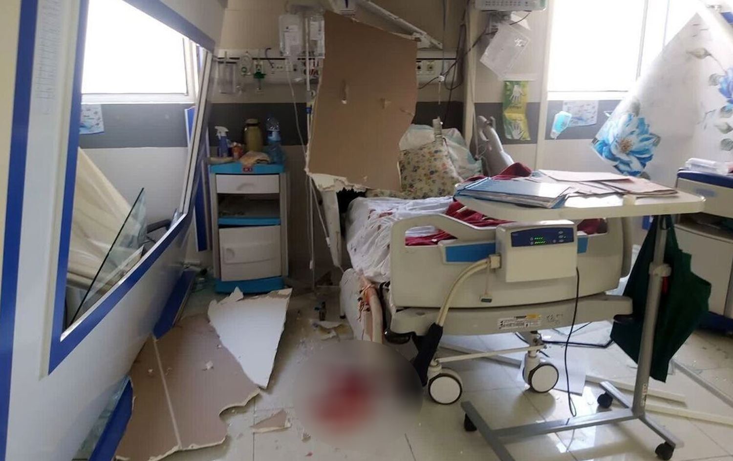 رێکخراوی پەرستارانی ئێران: نەخۆشخانەی فارابی لە کرماشان وێران بووە