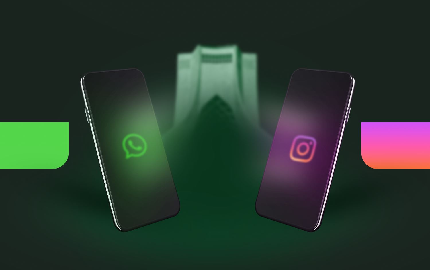 میدیای فەرمیی ئێران: داوا لە هاووڵاتیان دەکەین وەتسئەپ و ئینستاگرام بەکارنەهێنن