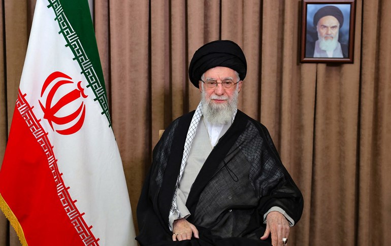 Iranian Supreme Leader Ayatollah Ali Khamenei speaking in Tehran on June 13, 2025. Photo: Khamenei.ir