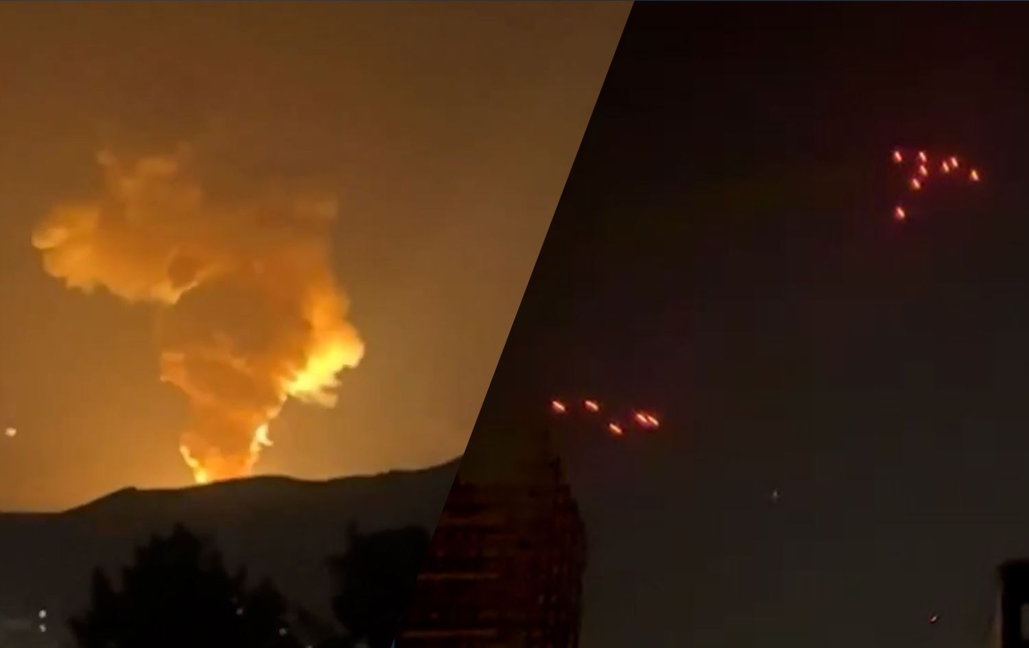 پاشماوەی بۆردوومانی ئیسرائیل لە تاران