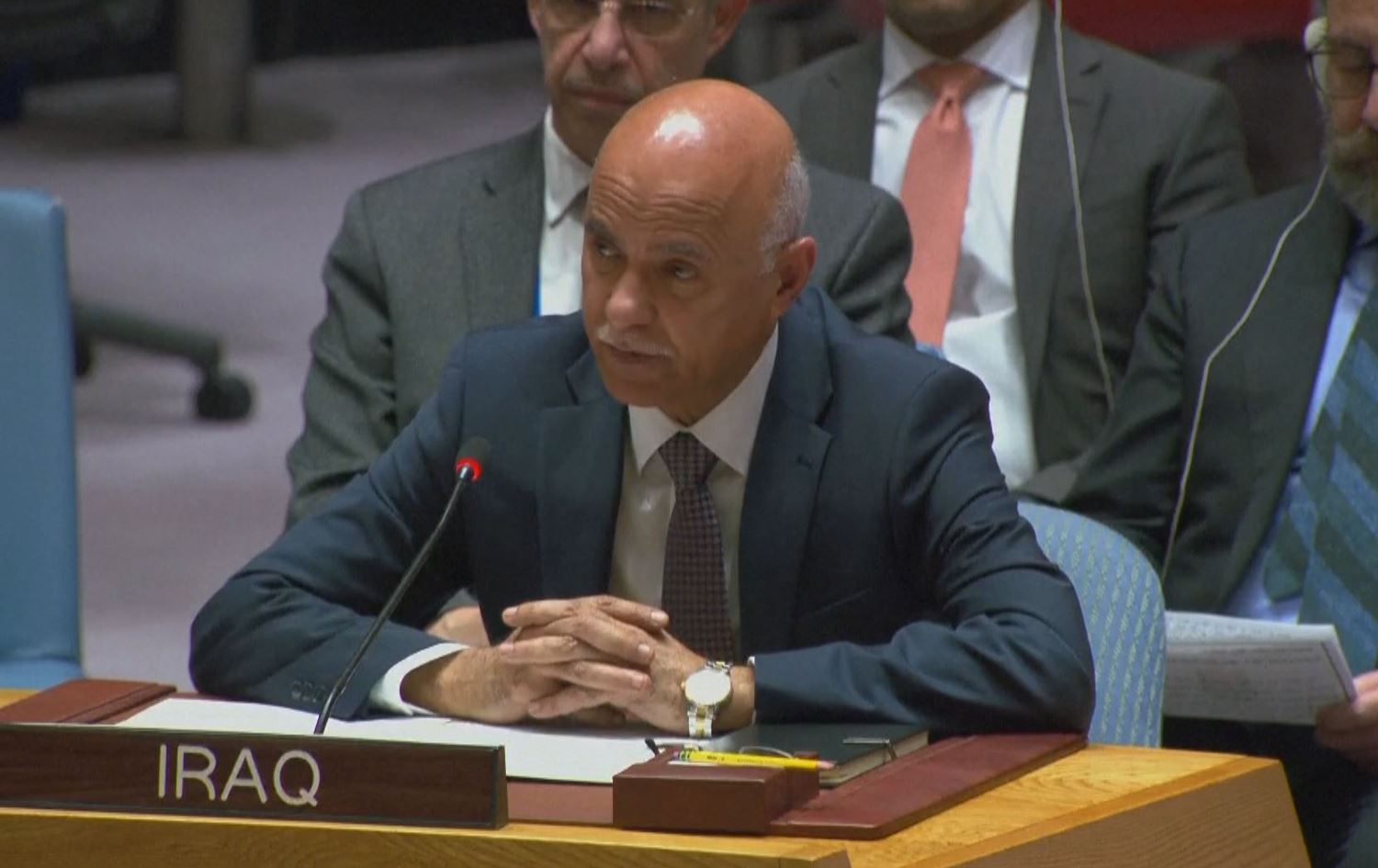 Irak’ın Birleşmiş Milletler Temsilcisi Abbas Kazım Ubeyd