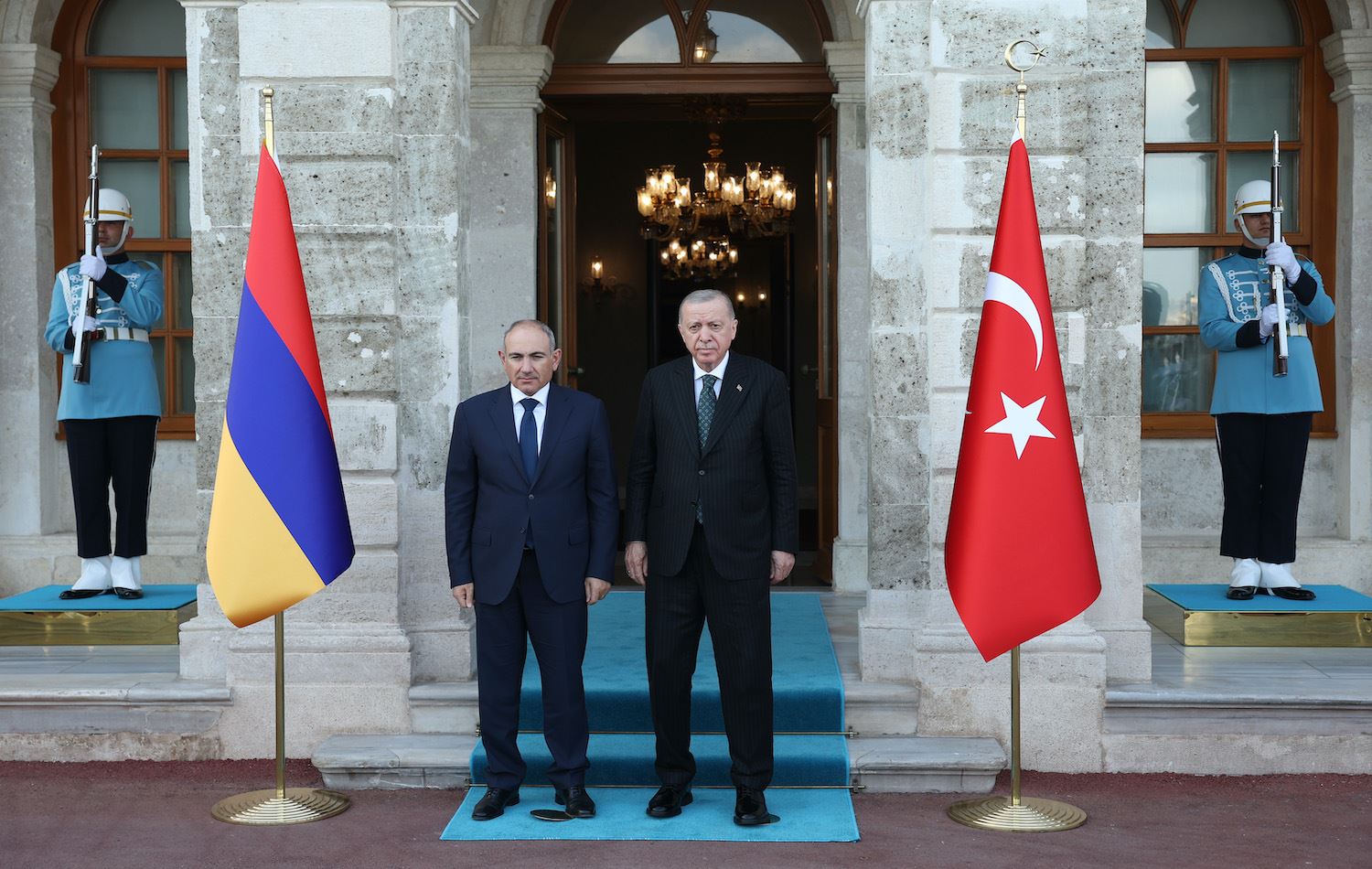 Paşinyan dün Erdoğan ile görüşmüştü / Fotoğraf: AA 