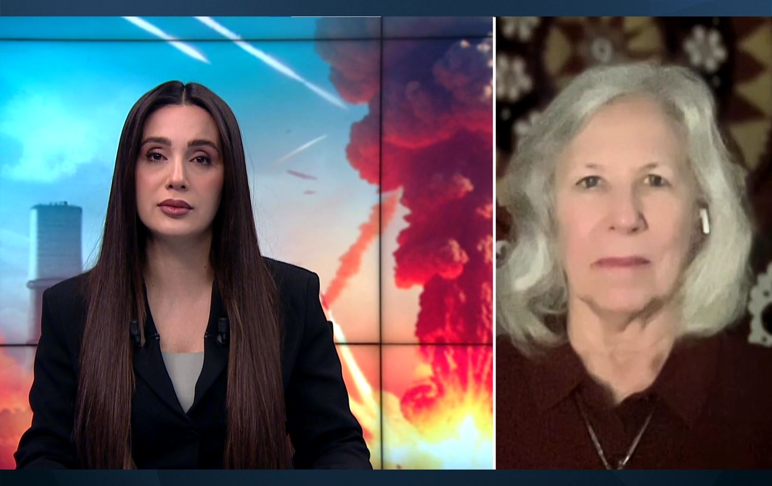 Joanna Cummings bû mêvana Rûdawê / Wêne: Ji ber dîmenan, Rûdaw