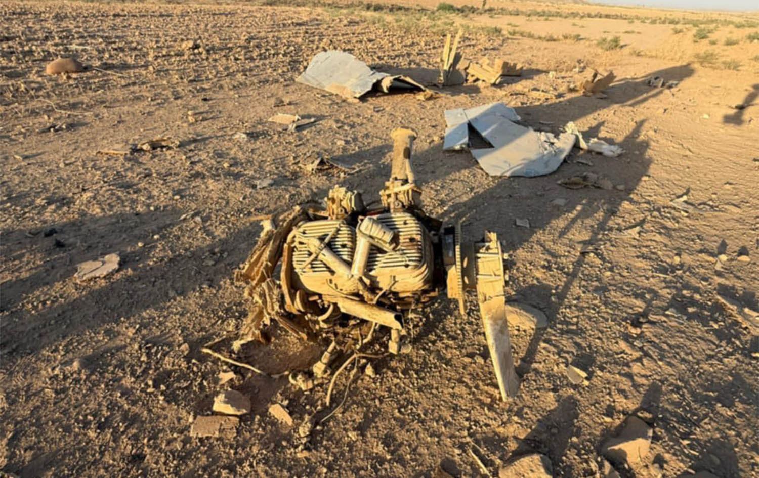 Dîmenê droneke ku li Herêma Kurdistanê ketiye\ Wêne: Rûdaw Arşîv