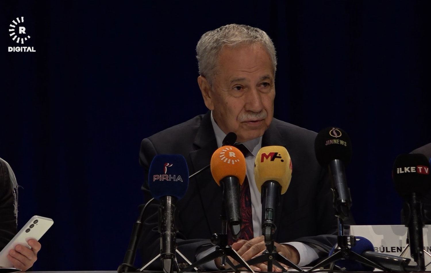 Serokê berê yê Parlamentoya Tirkiyeyê Bulent Arinç / Wêne: Rûdaw