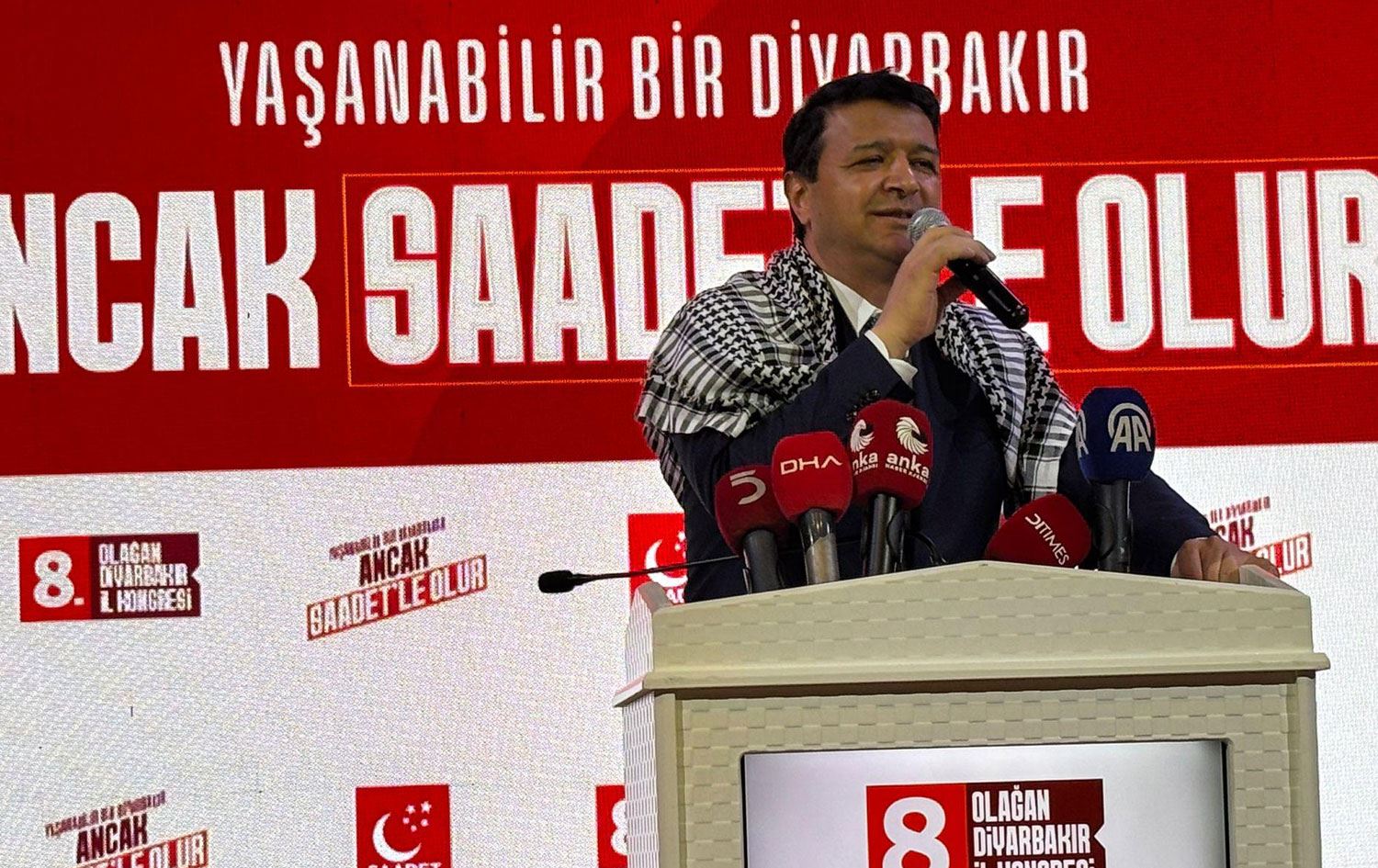 Mahmut Arikan li Amedê axivî /  Wêne: Abdulselam Akinci-Rûdaw