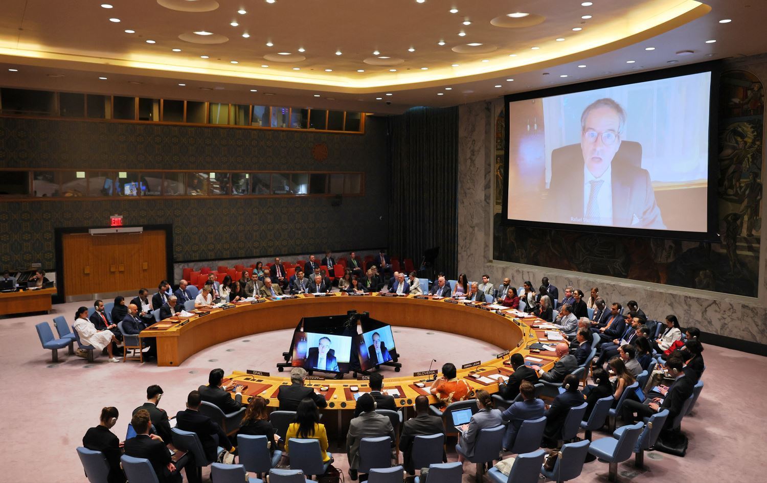 Konseya Ewlehiyê ji bo Îranê civiya: Wêne: AFP