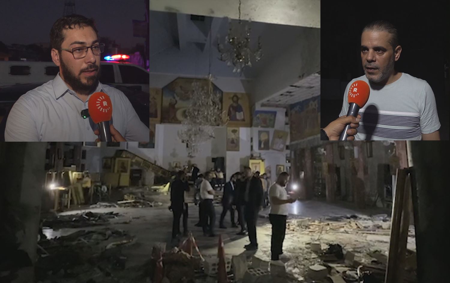 ŞAM - Êrişa li dêrê: 'Piraniya kuştî û birîndaran zarok, jin, kal û pîr in'