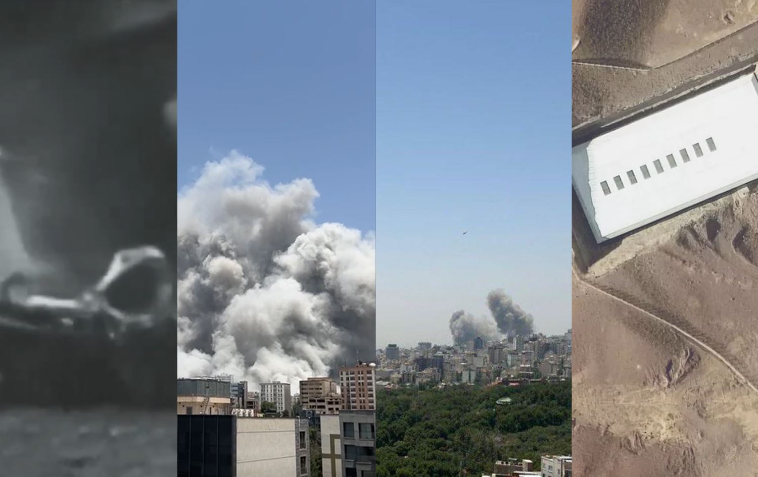 ئیسرائیل هێرشی کردە سەر بنکەی ئەتۆمیی فۆردۆ و زانکۆیەک، زیندانێک و کەناڵێک لە تاران